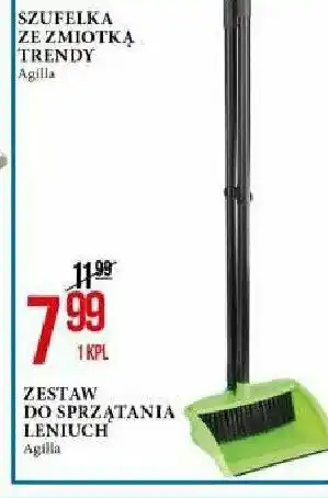 E.Leclerc Zestaw do zamiatania leniuch 1 KO 2 SZT oferta