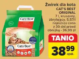 Carrefour Żwirek dla kota CAT'S BEST ORIGINAL oferta
