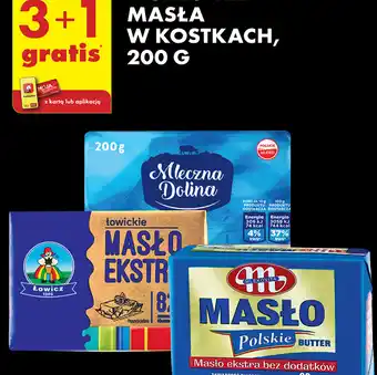 Biedronka Masło w kostkach 200 g oferta