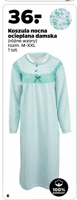Netto Koszula nocna ocieplana damska oferta