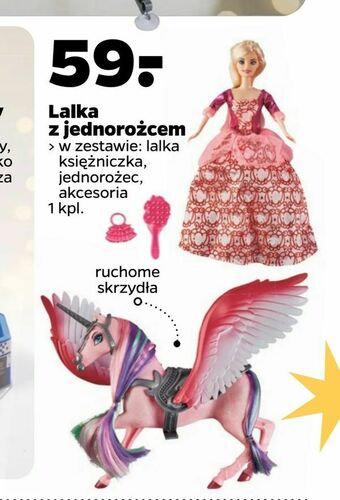 Netto Lalka z jednorożcem oferta