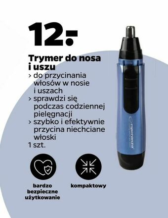 Netto Trymer do nosa i uszu oferta