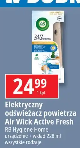 E.Leclerc Odświeżacz powietrza bryza morska Air Wick Active Fresh oferta