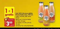 Biedronka Sok tłoczony jabłkowy słodkie odmiany Bracia Sadownicy oferta