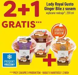 Polomarket Lody Royal Gusto Ginger Bite z sosem oferta