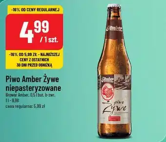 Polomarket Piwo Amber Żywe niepasteryzowane oferta