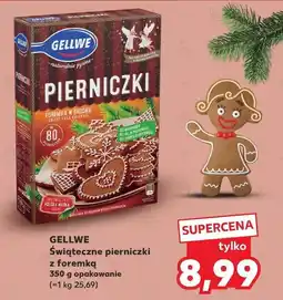 Kaufland Pierniczki świąteczne + foremka Gellwe oferta