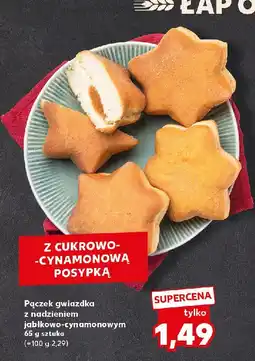 Kaufland Pączek gwiazdka jabłkowo-cynamonowy oferta