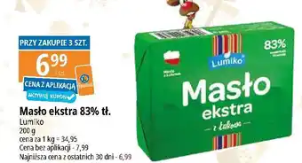 E.Leclerc Masło ekstra z łukowa Lumiko oferta