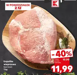 Kaufland Łopatka wieprzowa bez kości oferta