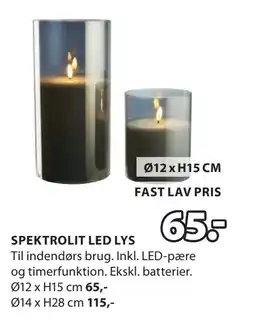 JYSK SPEKTROLIT LED LYS oferta