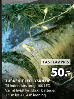 JYSK TURKENIT LED LYSKÆDE oferta