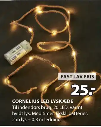 JYSK CORNELIUS LED LYSKÆDE oferta