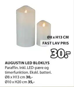 JYSK AUGUSTIN LED BLOKLYS oferta