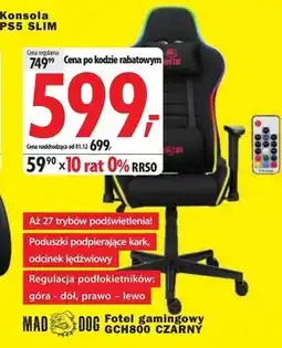 Media Expert Fotel gamingowy oferta