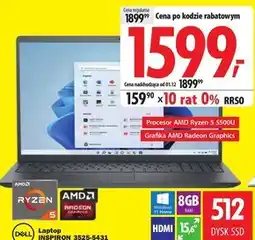 Media Expert Laptop Dell oferta