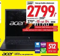 Media Expert Laptop Acer oferta