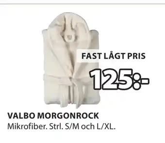 JYSK VALBO MORGONROCK oferta