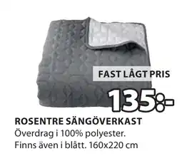 JYSK ROSENTRE SÄNGÖVERKAST oferta