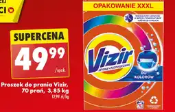 Biedronka Proszek do prania Vizir, 70 prań, 3,85 kg oferta