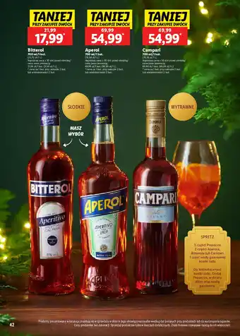 Lidl Likier Aperol Aperitivo oferta