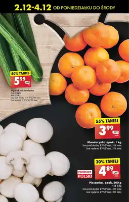 Biedronka Ogórek szklarniowy oferta