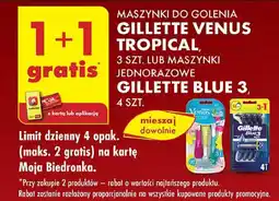 Biedronka Maszynki do golenia Gillette oferta