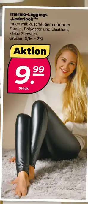 Netto Thermo-Leggings „Lederlook“ oferta