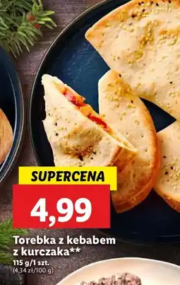 Lidl Kieszonka z kebabem kurczaka oferta