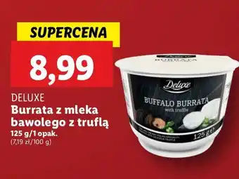 Lidl Ser burrata z truflami Deluxe (Schwarz) oferta