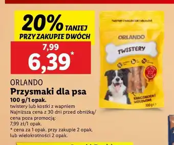 Lidl Kostki z wapniem Orlando oferta