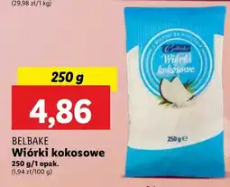 Lidl Wiórki kokosowe Belbake oferta