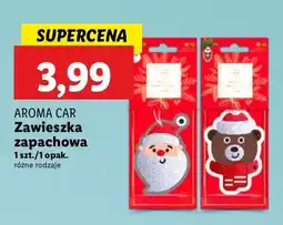 Lidl Zawieszka miś Aroma Car oferta