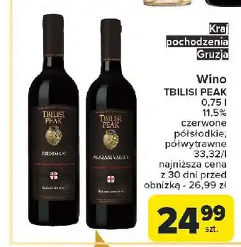 Carrefour Wino Tbilisi Peak Alazani Valley oferta