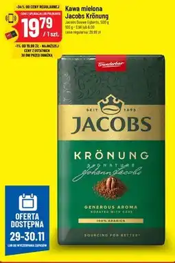 Polomarket Jacobs Krönung Kawa mielona 500 g oferta