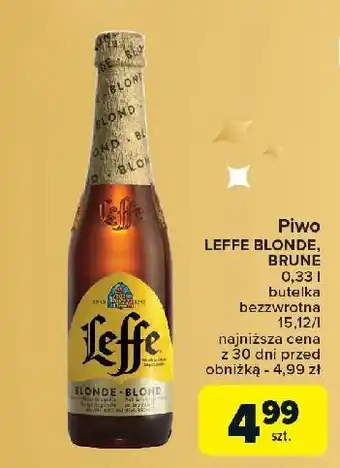 Carrefour Piwo Leffe Blonde oferta
