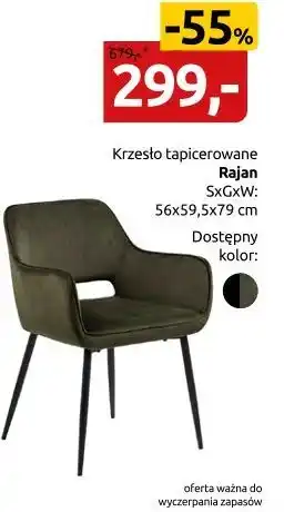 Black Red White Krzesło tapicerowane Rajan oferta