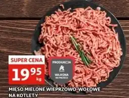 Auchan Mięso mielone garmażeryjne wieprzowo-wołowe oferta