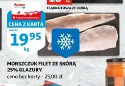Auchan Morszczuk filet ze skórą oferta