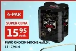 Auchan Piwo Okocim Mocne Dubeltowe oferta