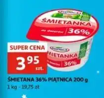 Auchan Śmietanka gęsta 36% Piątnica oferta