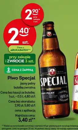 Żabka Piwo Specjal oferta