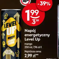 Żabka Napój energetyczny Level Up oferta