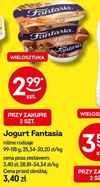 Żabka Jogurt Fantasia oferta