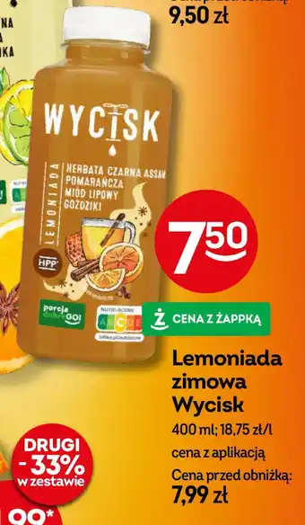 Żabka Lemoniada zimowa Wycisk oferta