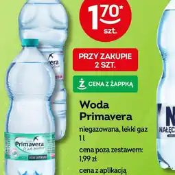 Żabka Woda Primavera oferta