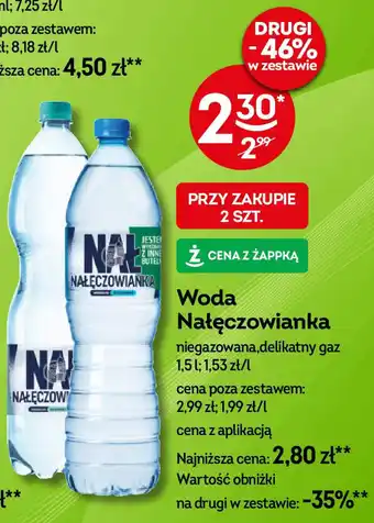 Żabka Woda Nałęczowianka oferta