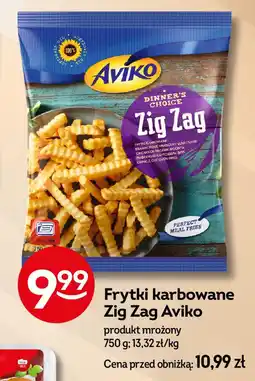 Żabka Frytki karbowane Zig Zag Aviko oferta