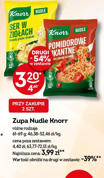 Żabka Zupa Nudle Knorr oferta