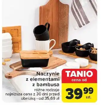 Carrefour Miseczka z elementami bambusa oferta